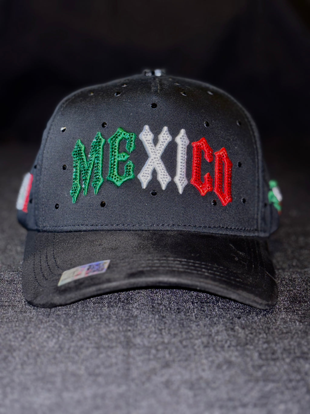 México, con colores de la bandera y diamantes