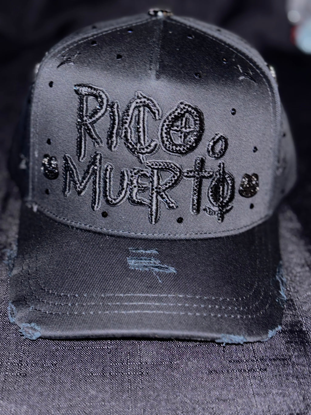 Rico o Muerto toda negra