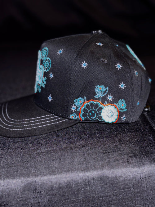 4 B negro & azul