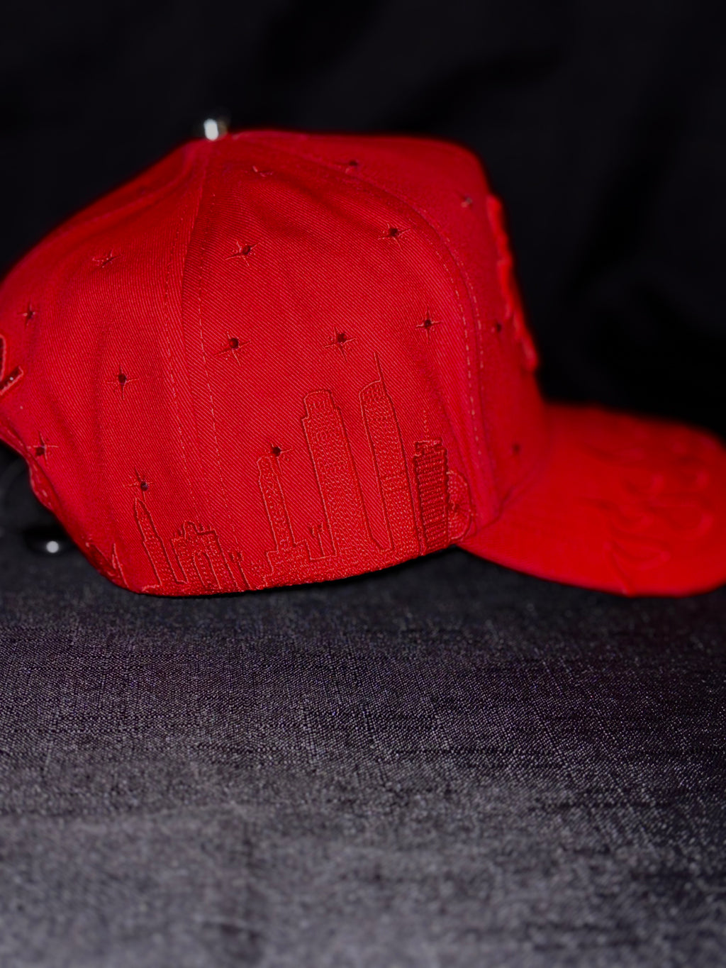 La flama rojo